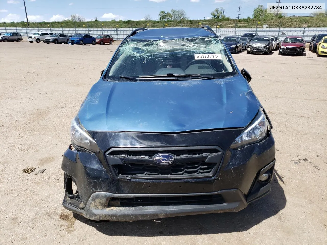 2019 Subaru Crosstrek Premium VIN: JF2GTACCXK8282784 Lot: 55173714