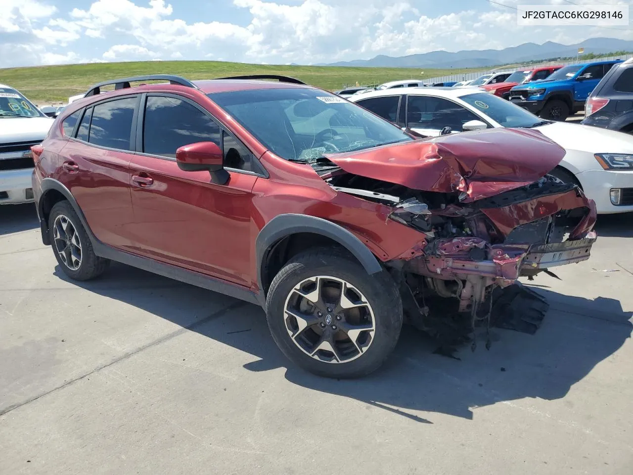 2019 Subaru Crosstrek Premium VIN: JF2GTACC6KG298146 Lot: 58887824