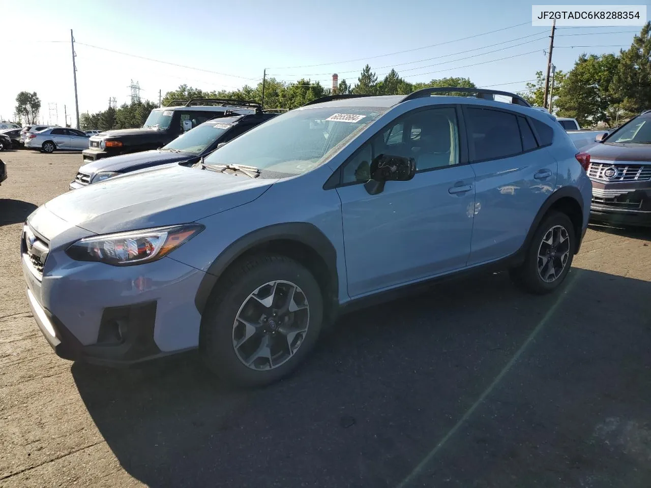 2019 Subaru Crosstrek Premium VIN: JF2GTADC6K8288354 Lot: 60553684