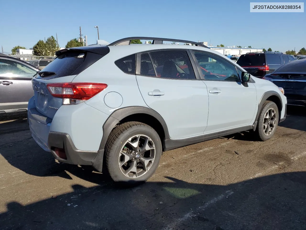 2019 Subaru Crosstrek Premium VIN: JF2GTADC6K8288354 Lot: 60553684