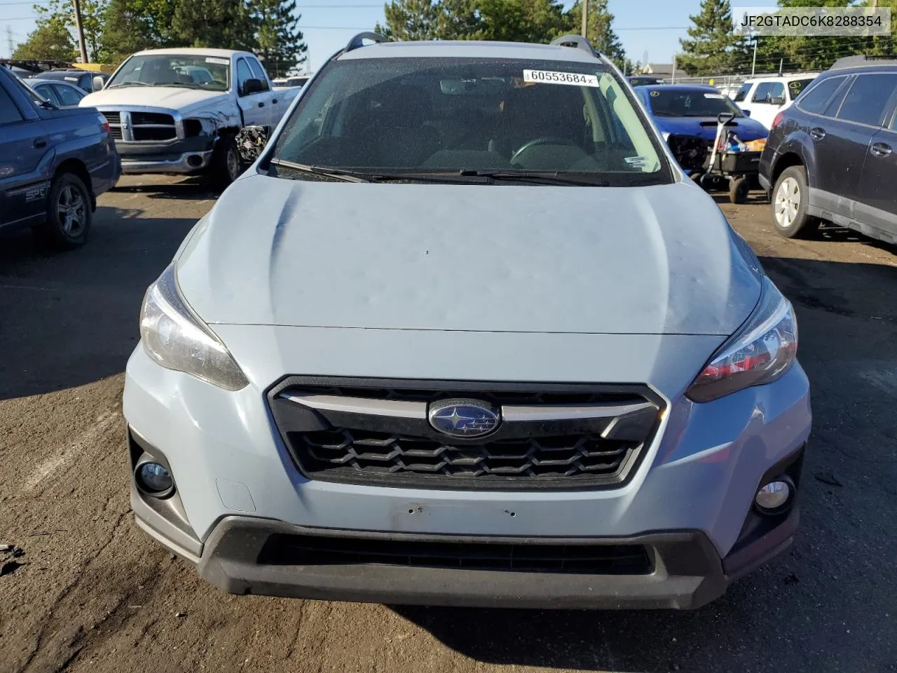 2019 Subaru Crosstrek Premium VIN: JF2GTADC6K8288354 Lot: 60553684