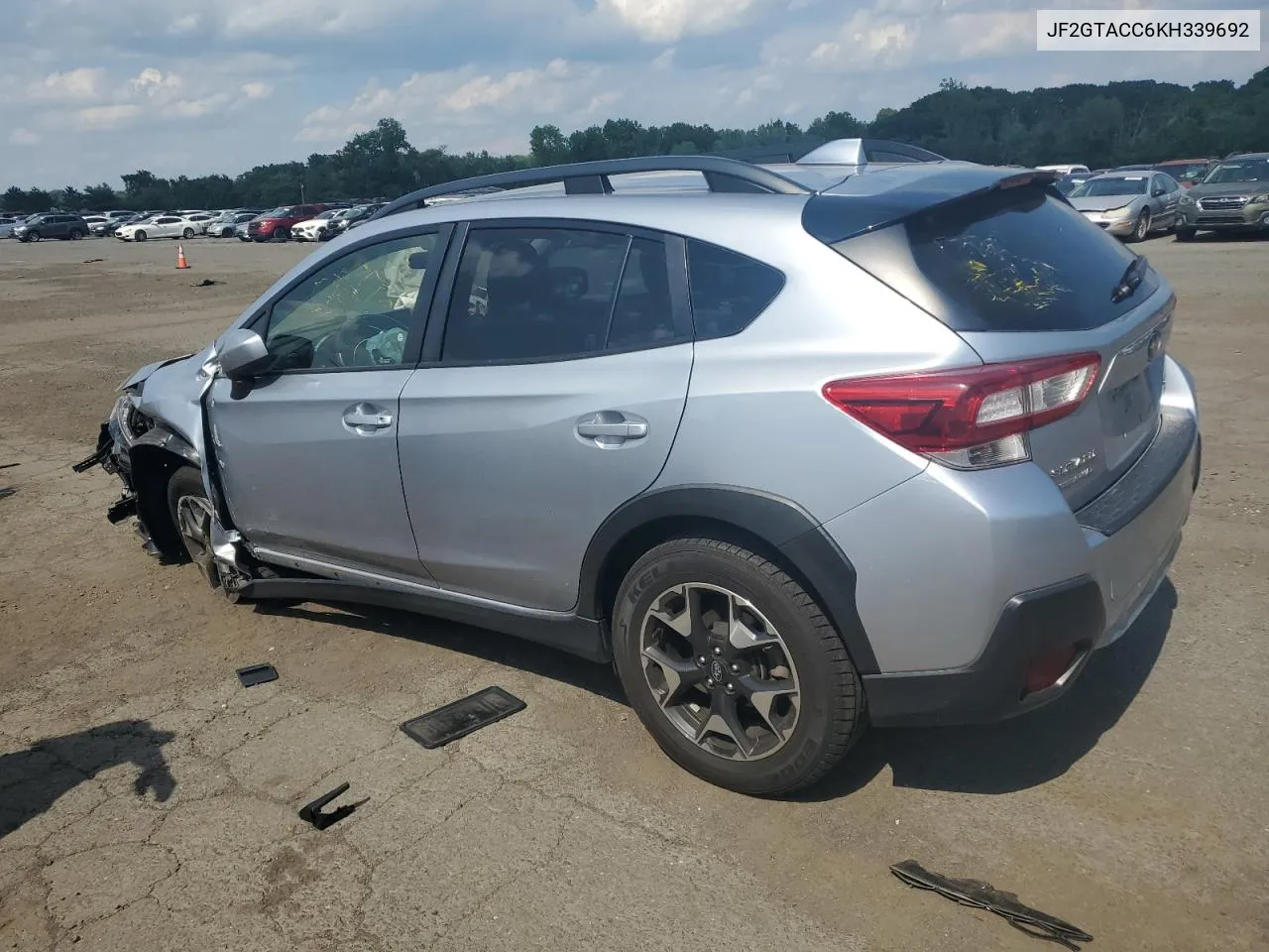 2019 Subaru Crosstrek Premium VIN: JF2GTACC6KH339692 Lot: 60569314