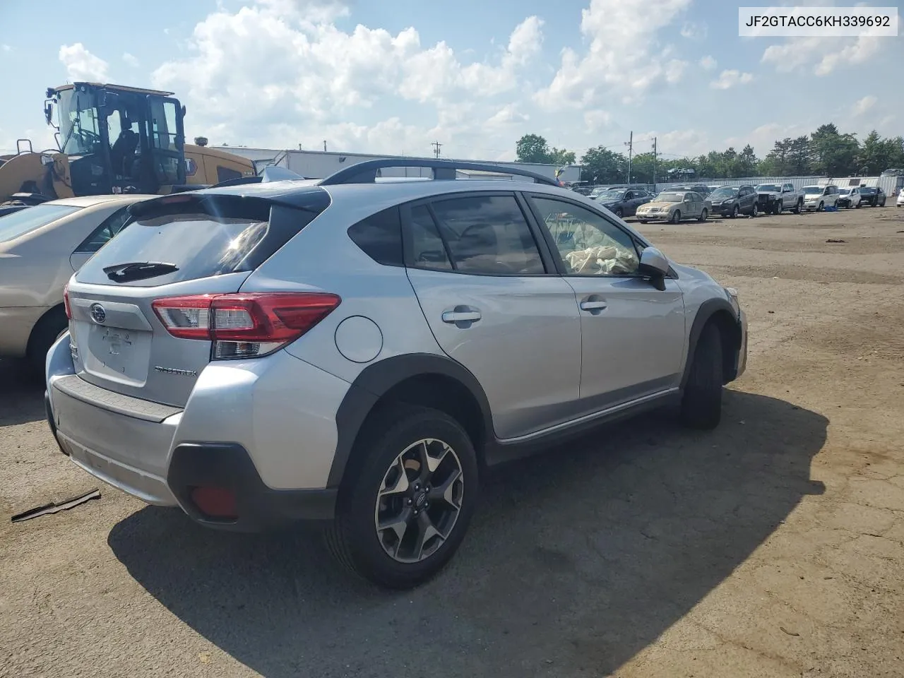 2019 Subaru Crosstrek Premium VIN: JF2GTACC6KH339692 Lot: 60569314