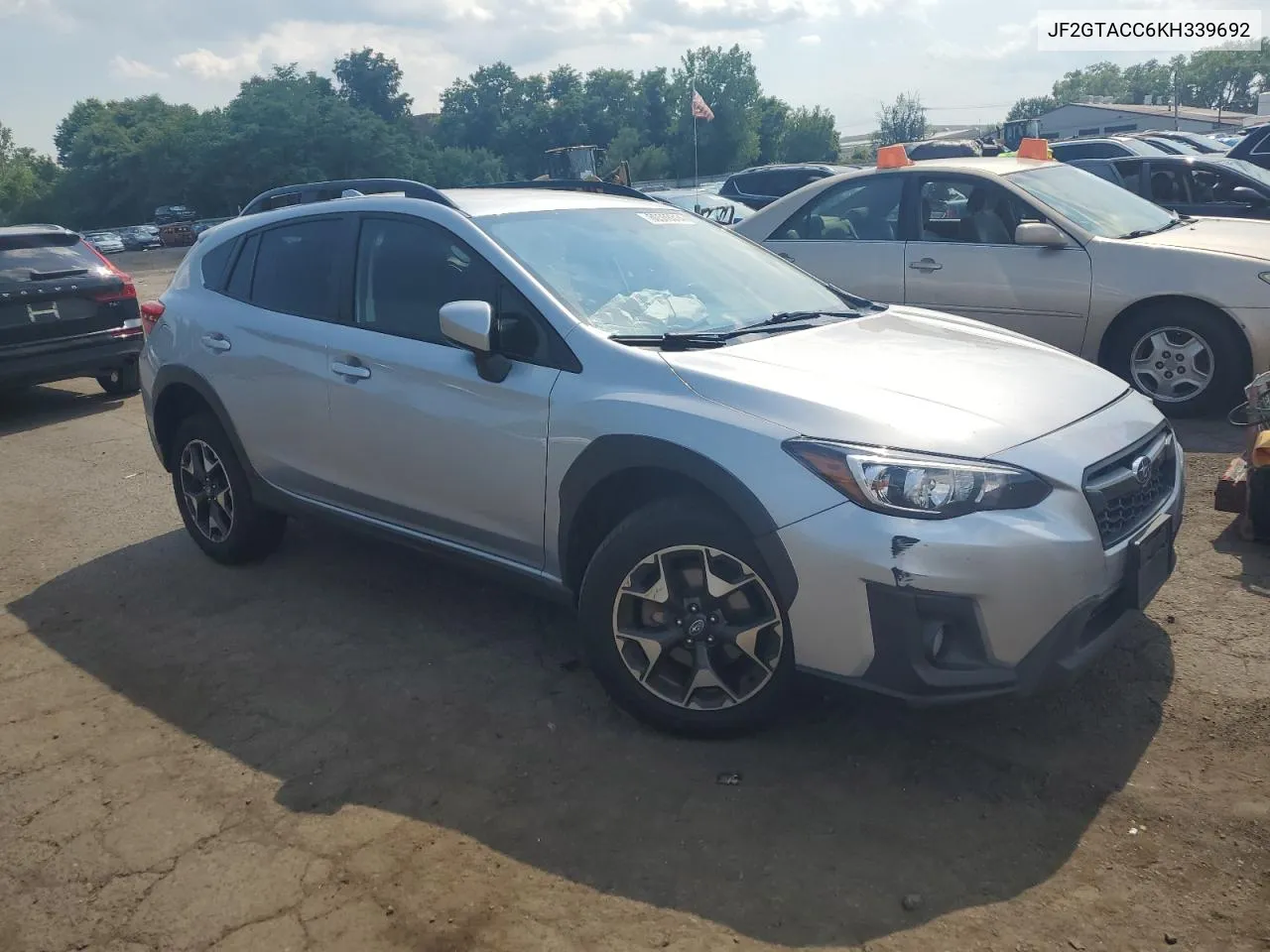 2019 Subaru Crosstrek Premium VIN: JF2GTACC6KH339692 Lot: 60569314