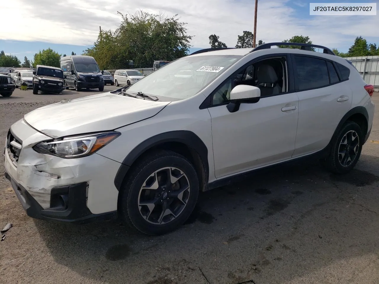 2019 Subaru Crosstrek Premium VIN: JF2GTAEC5K8297027 Lot: 61127904