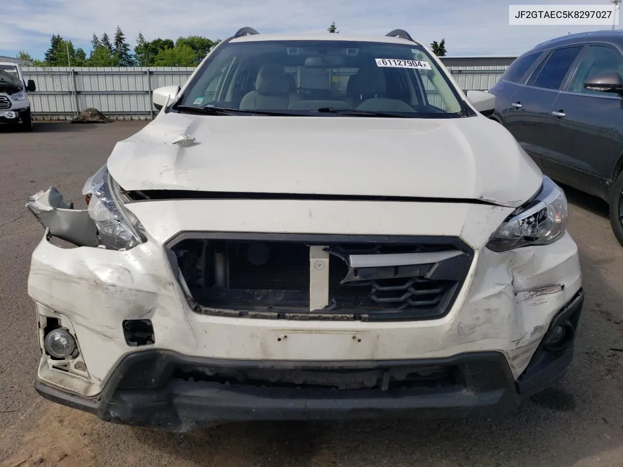 2019 Subaru Crosstrek Premium VIN: JF2GTAEC5K8297027 Lot: 61127904