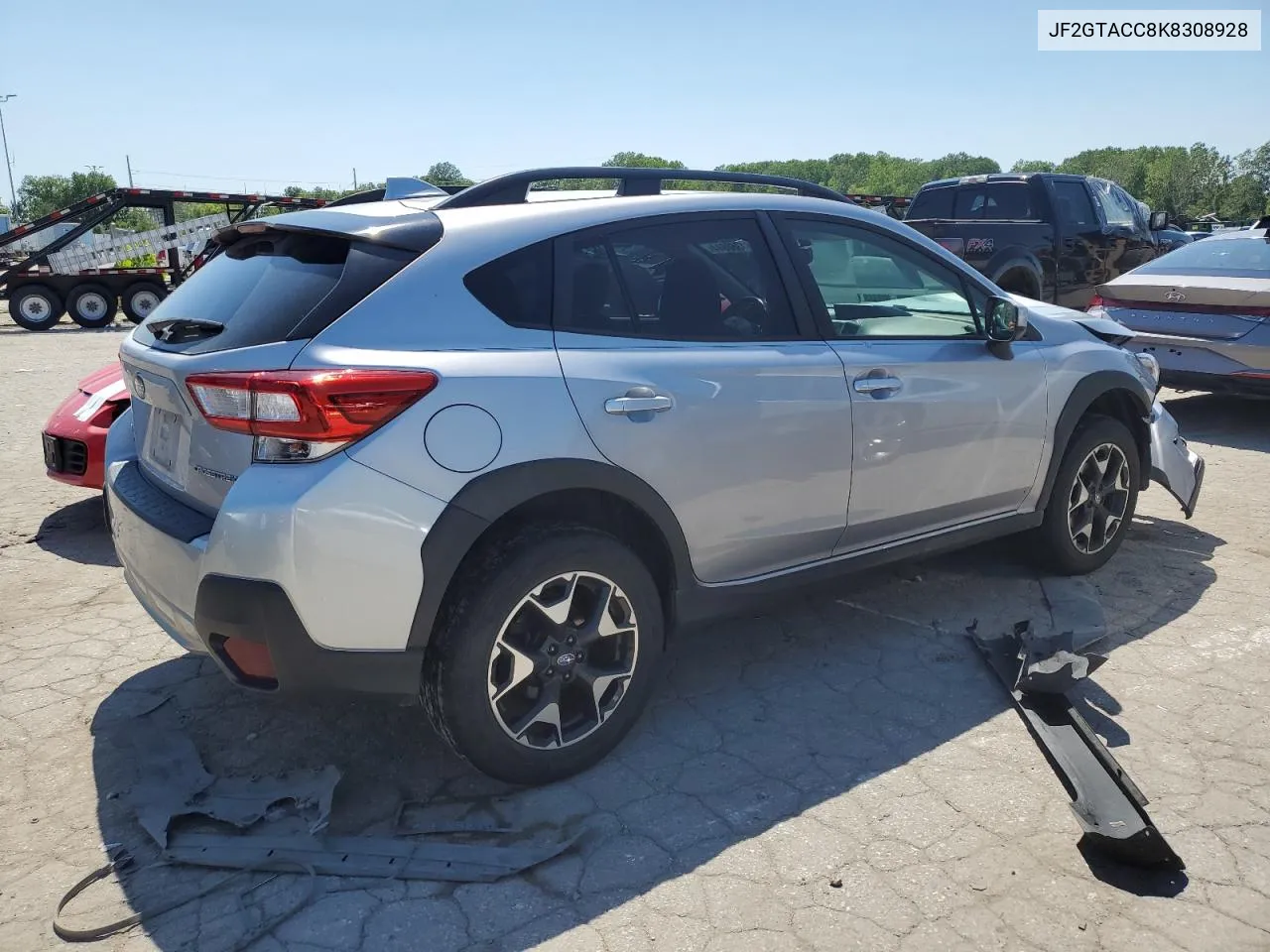 2019 Subaru Crosstrek Premium VIN: JF2GTACC8K8308928 Lot: 61368944