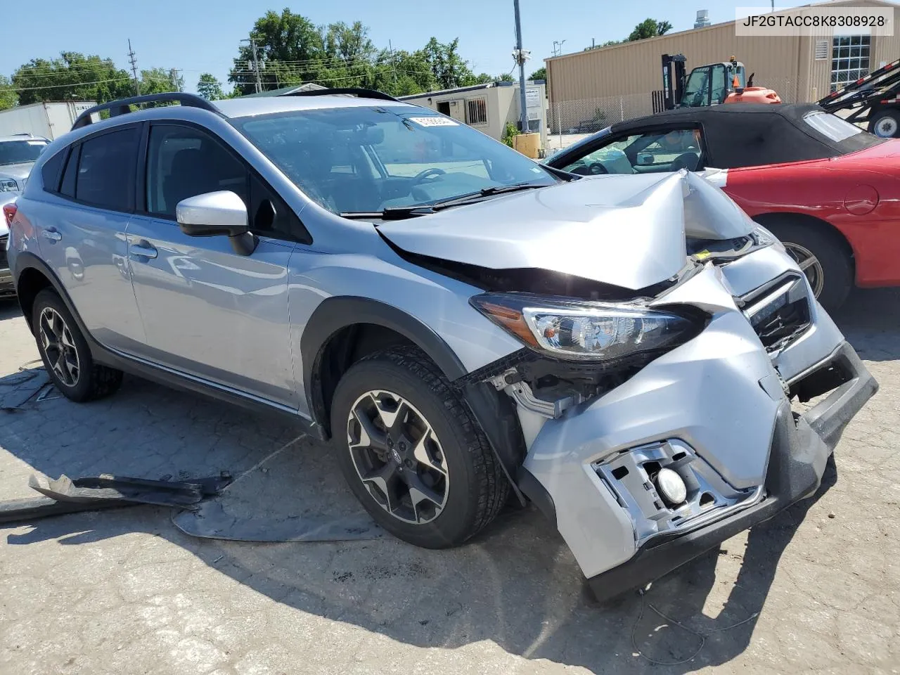 2019 Subaru Crosstrek Premium VIN: JF2GTACC8K8308928 Lot: 61368944