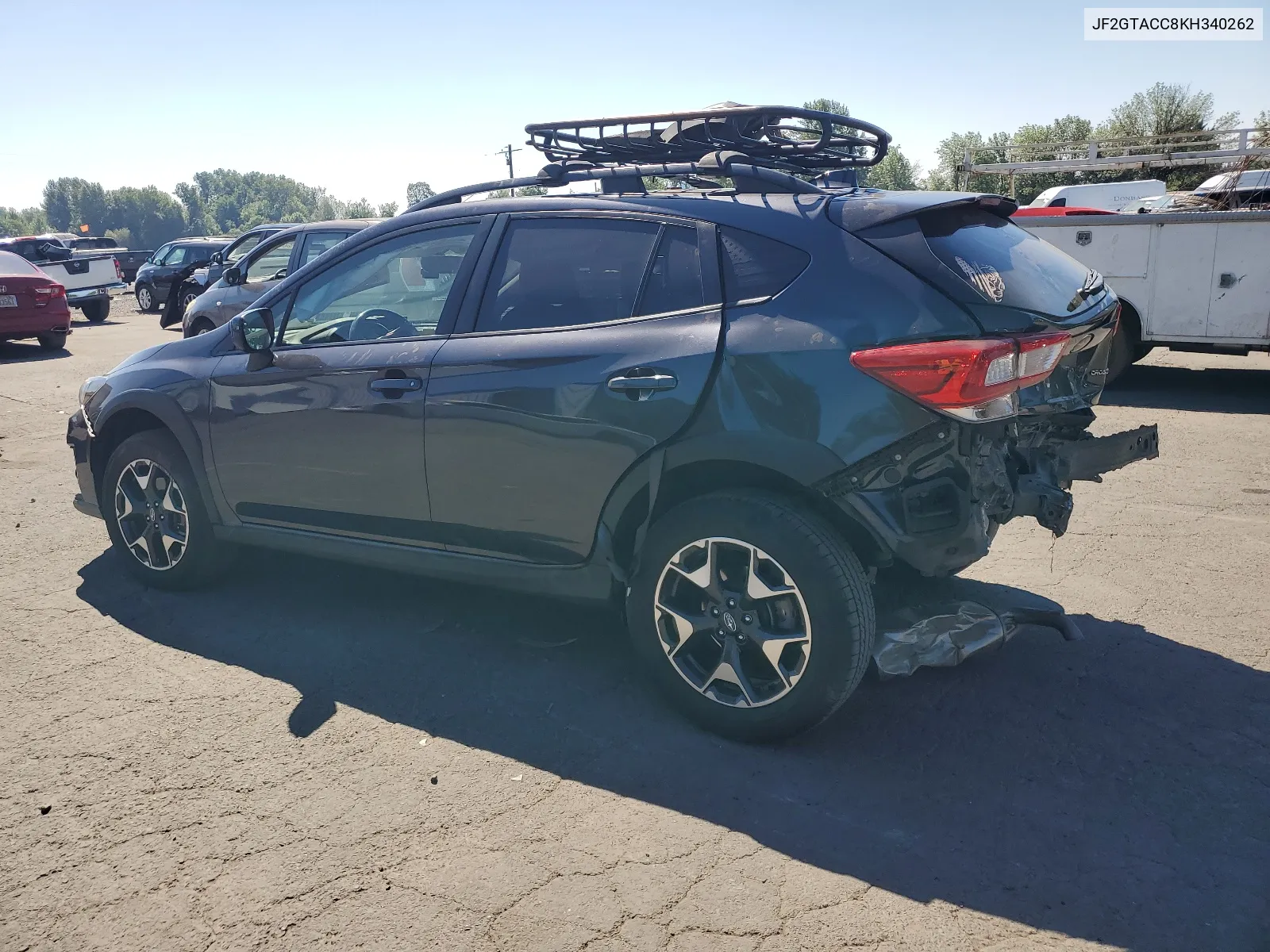 2019 Subaru Crosstrek Premium VIN: JF2GTACC8KH340262 Lot: 62534714