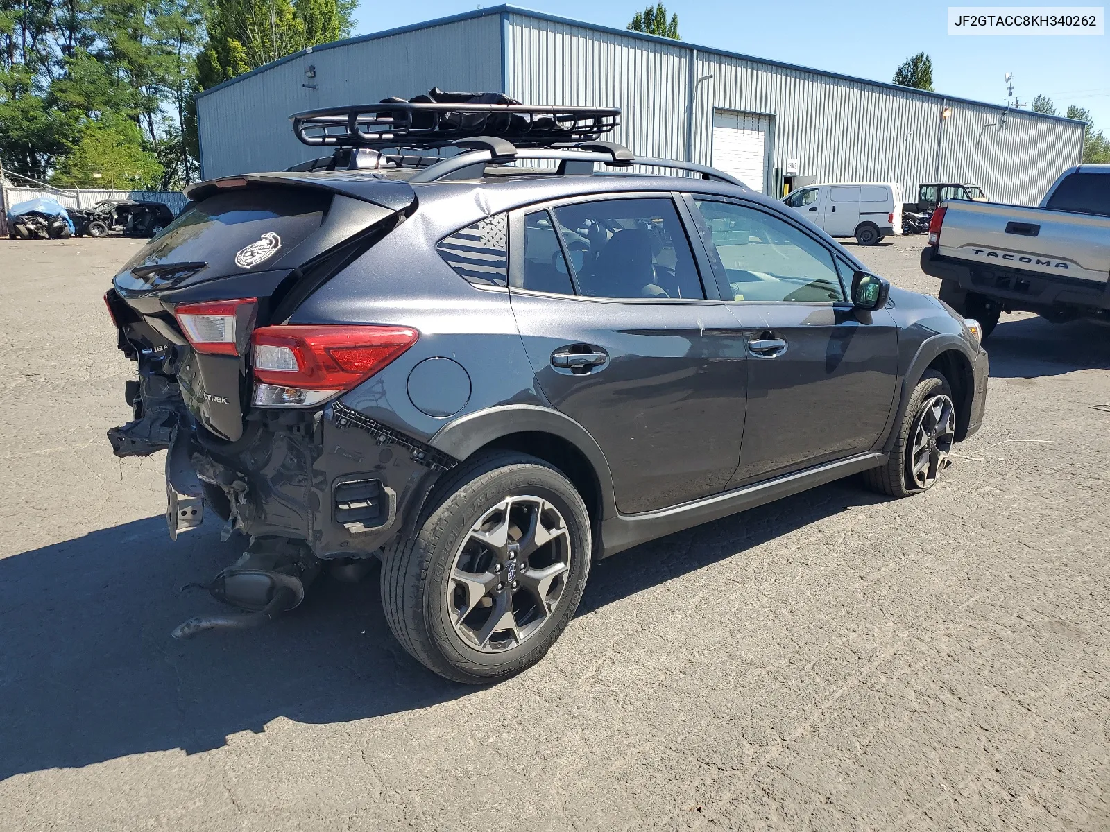 2019 Subaru Crosstrek Premium VIN: JF2GTACC8KH340262 Lot: 62534714