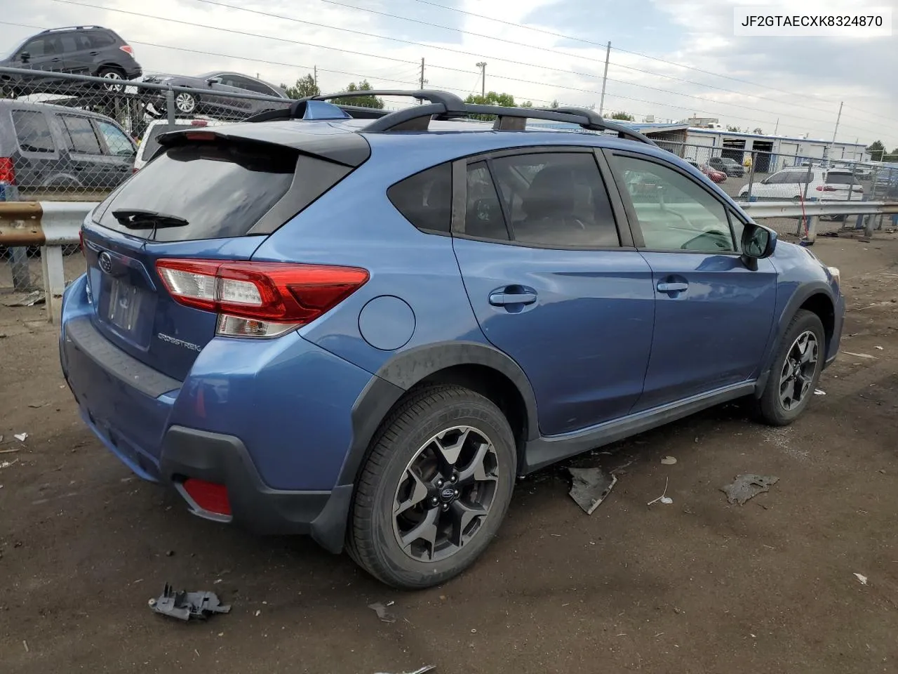 2019 Subaru Crosstrek Premium VIN: JF2GTAECXK8324870 Lot: 63418184