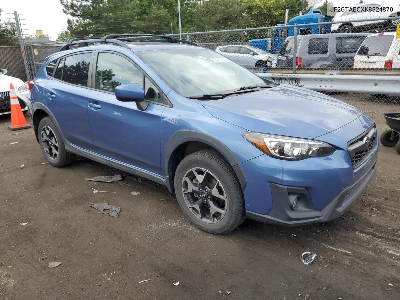 2019 Subaru Crosstrek Premium VIN: JF2GTAECXK8324870 Lot: 63418184