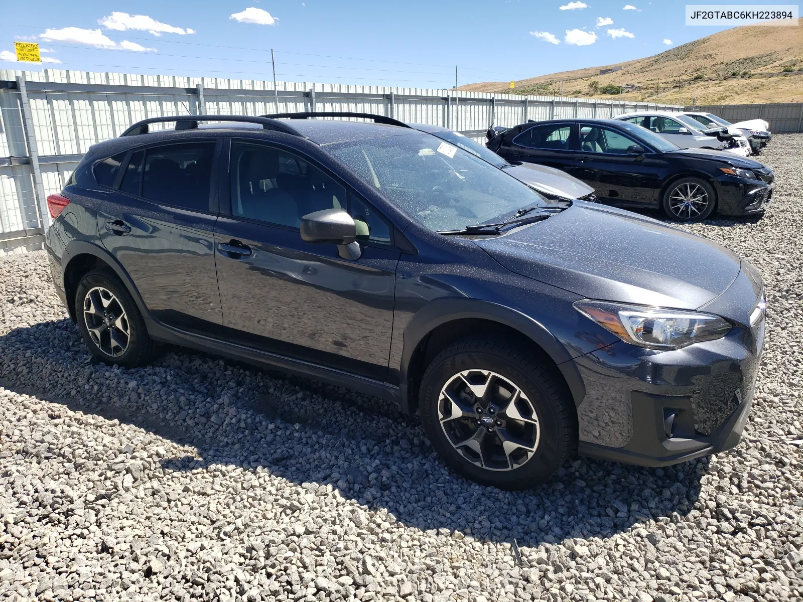 2019 Subaru Crosstrek VIN: JF2GTABC6KH223894 Lot: 63722724