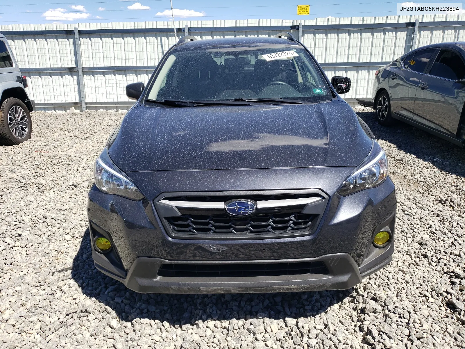 2019 Subaru Crosstrek VIN: JF2GTABC6KH223894 Lot: 63722724