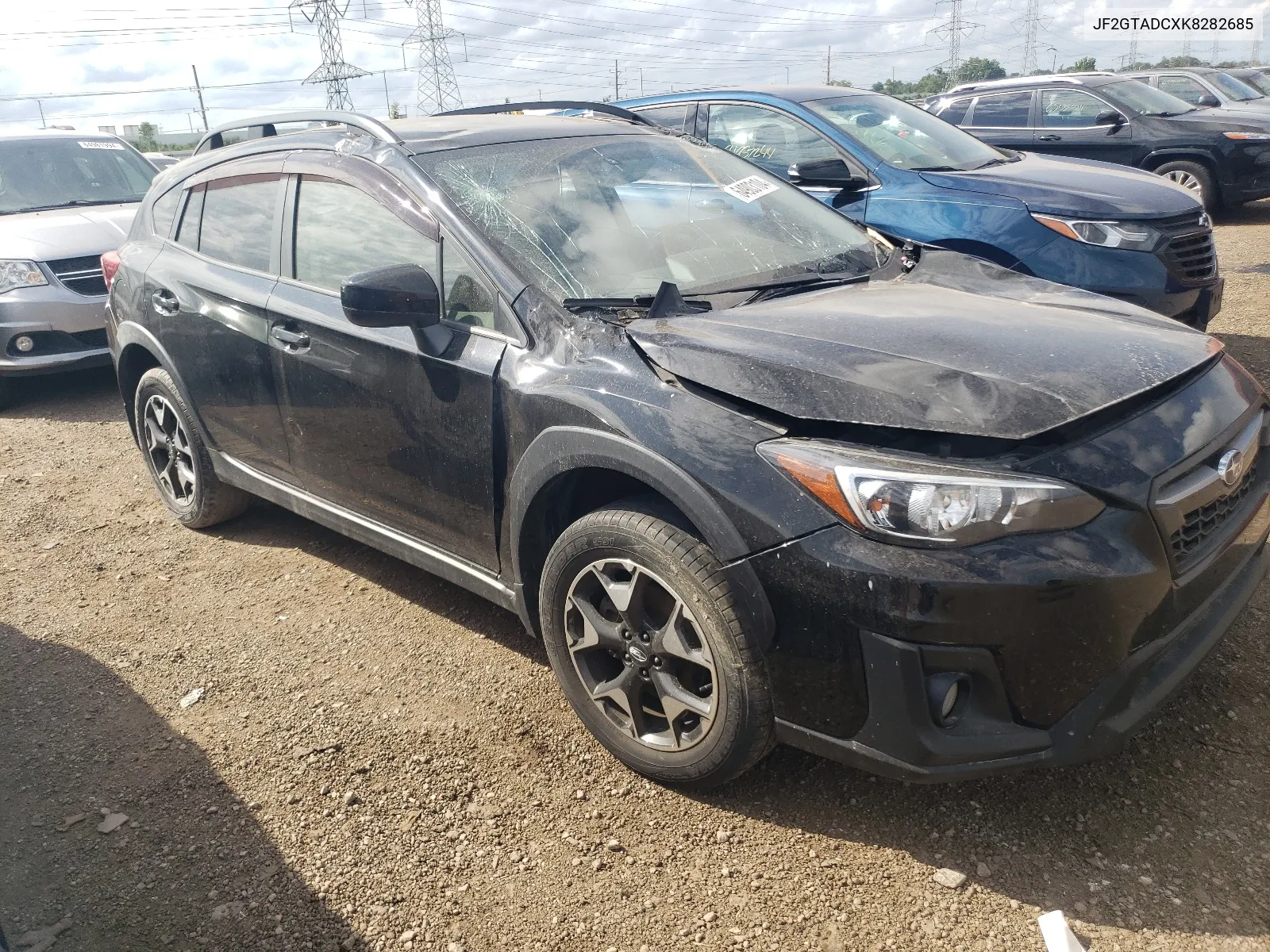 2019 Subaru Crosstrek Premium VIN: JF2GTADCXK8282685 Lot: 64903104