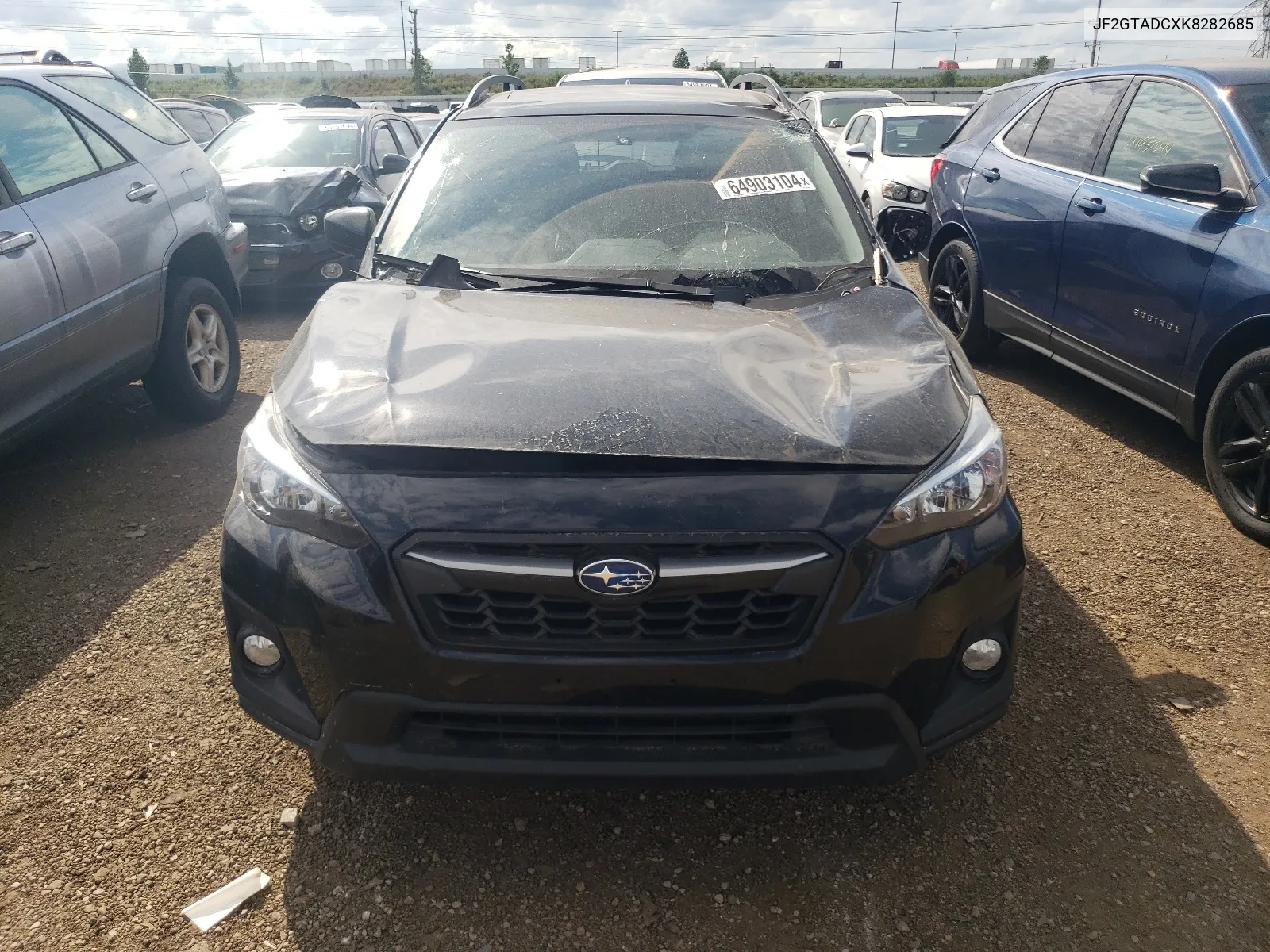 2019 Subaru Crosstrek Premium VIN: JF2GTADCXK8282685 Lot: 64903104