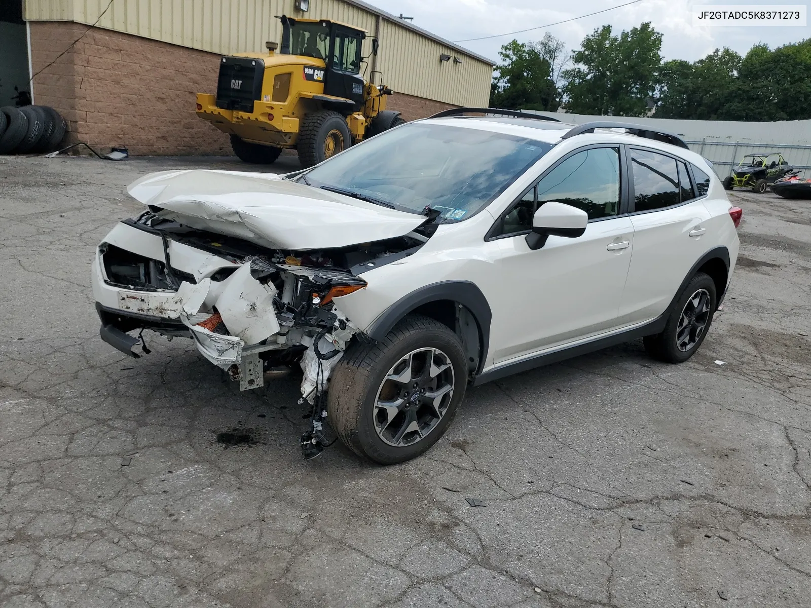 2019 Subaru Crosstrek Premium VIN: JF2GTADC5K8371273 Lot: 65547084