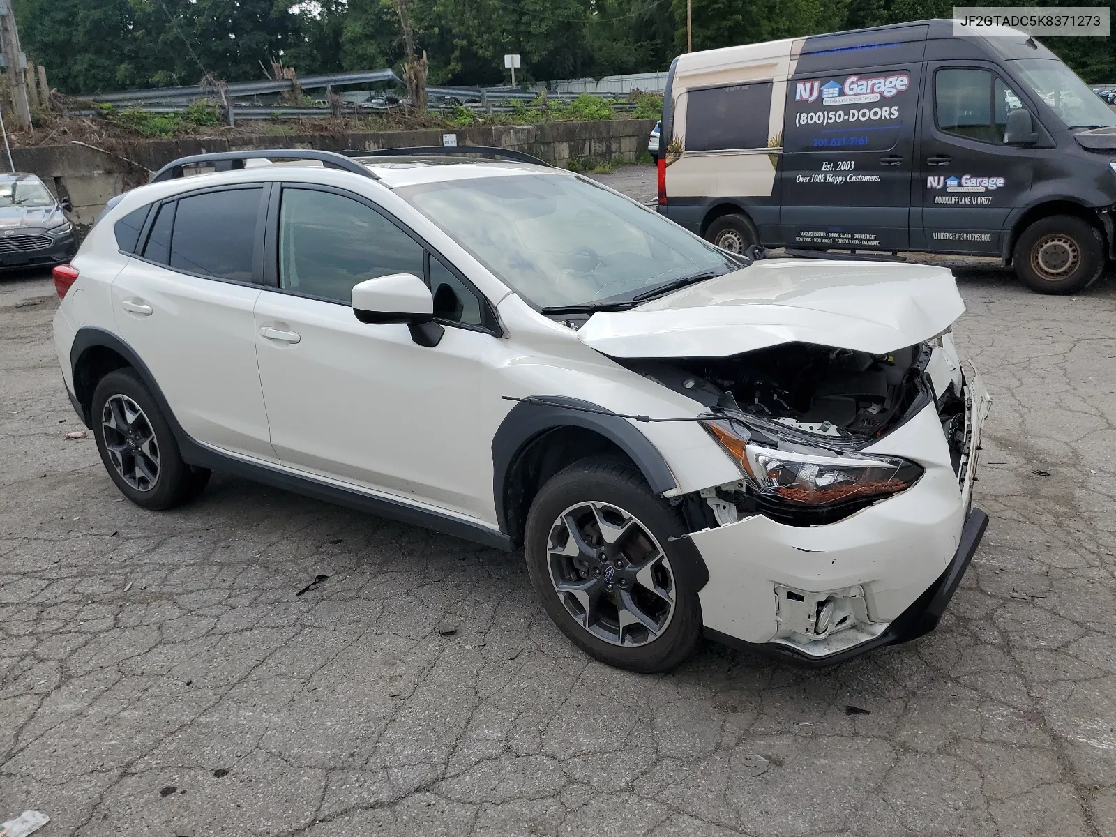 2019 Subaru Crosstrek Premium VIN: JF2GTADC5K8371273 Lot: 65547084