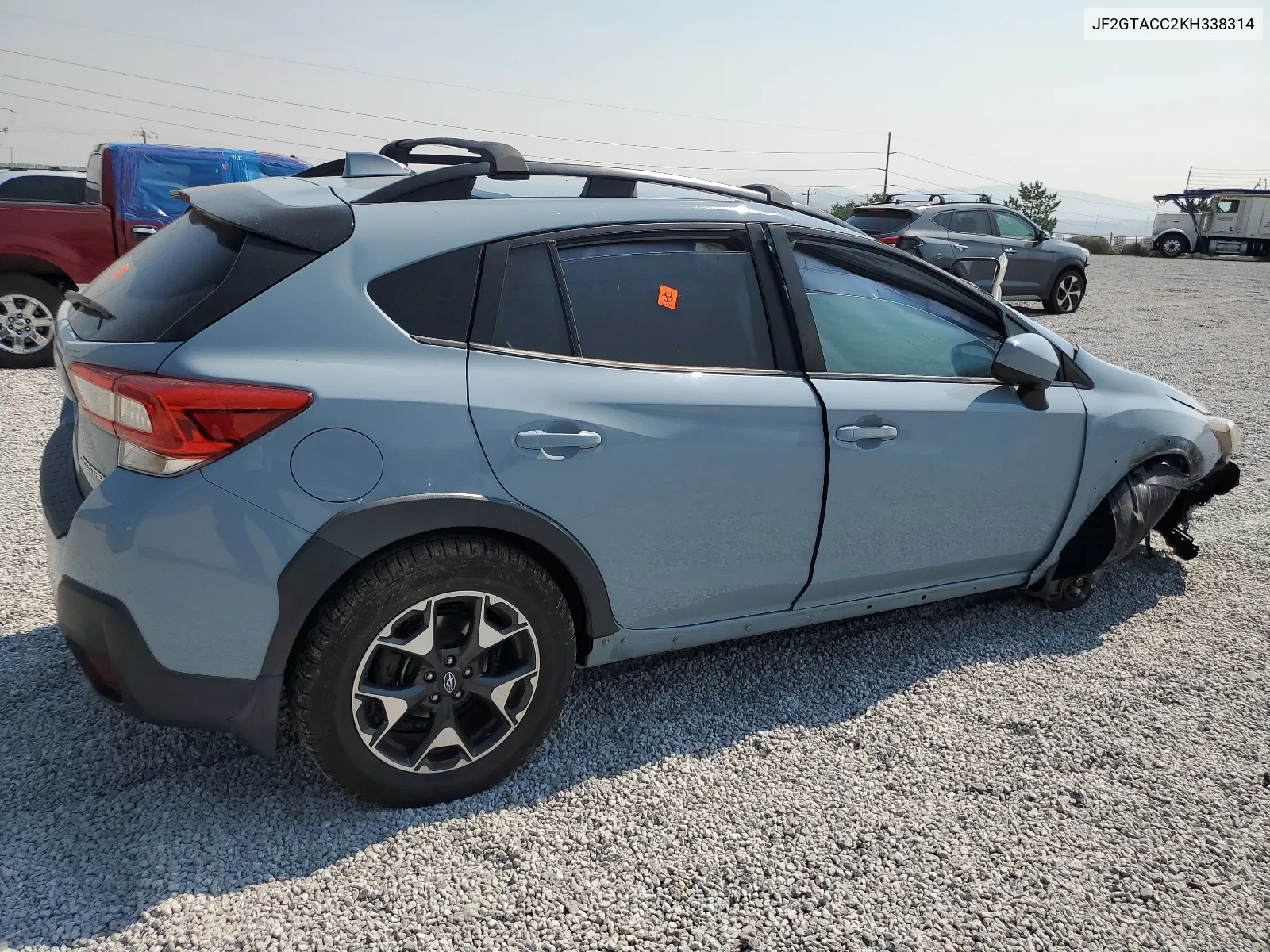 2019 Subaru Crosstrek Premium VIN: JF2GTACC2KH338314 Lot: 65592104