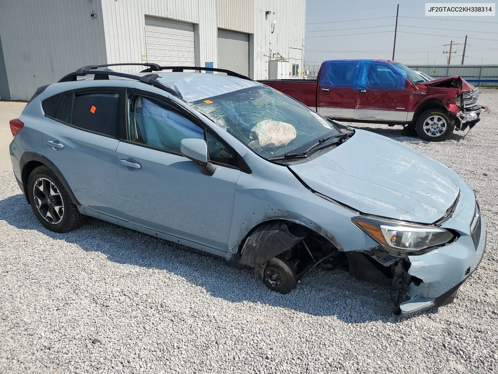 2019 Subaru Crosstrek Premium VIN: JF2GTACC2KH338314 Lot: 65592104