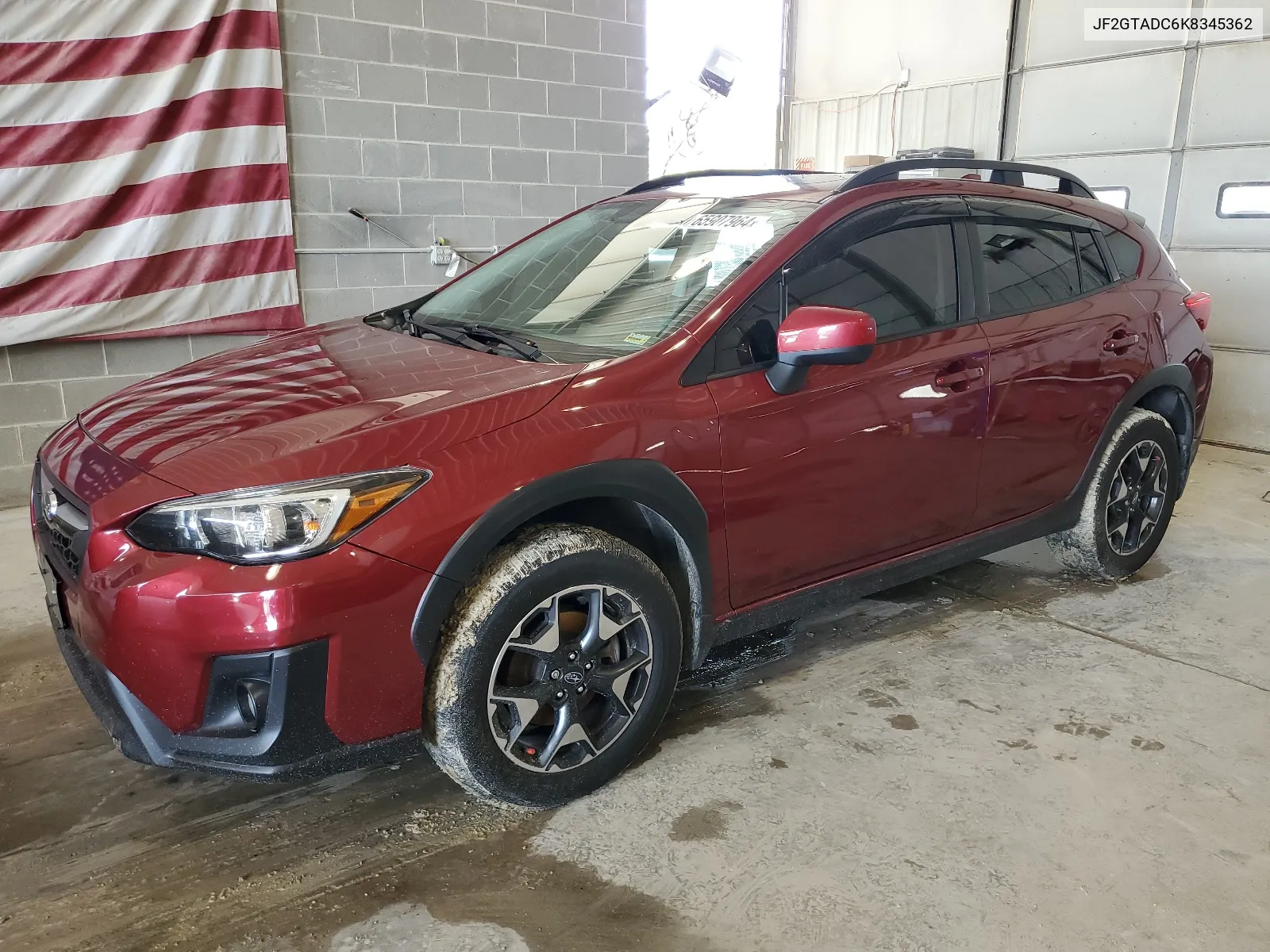 2019 Subaru Crosstrek Premium VIN: JF2GTADC6K8345362 Lot: 65907964