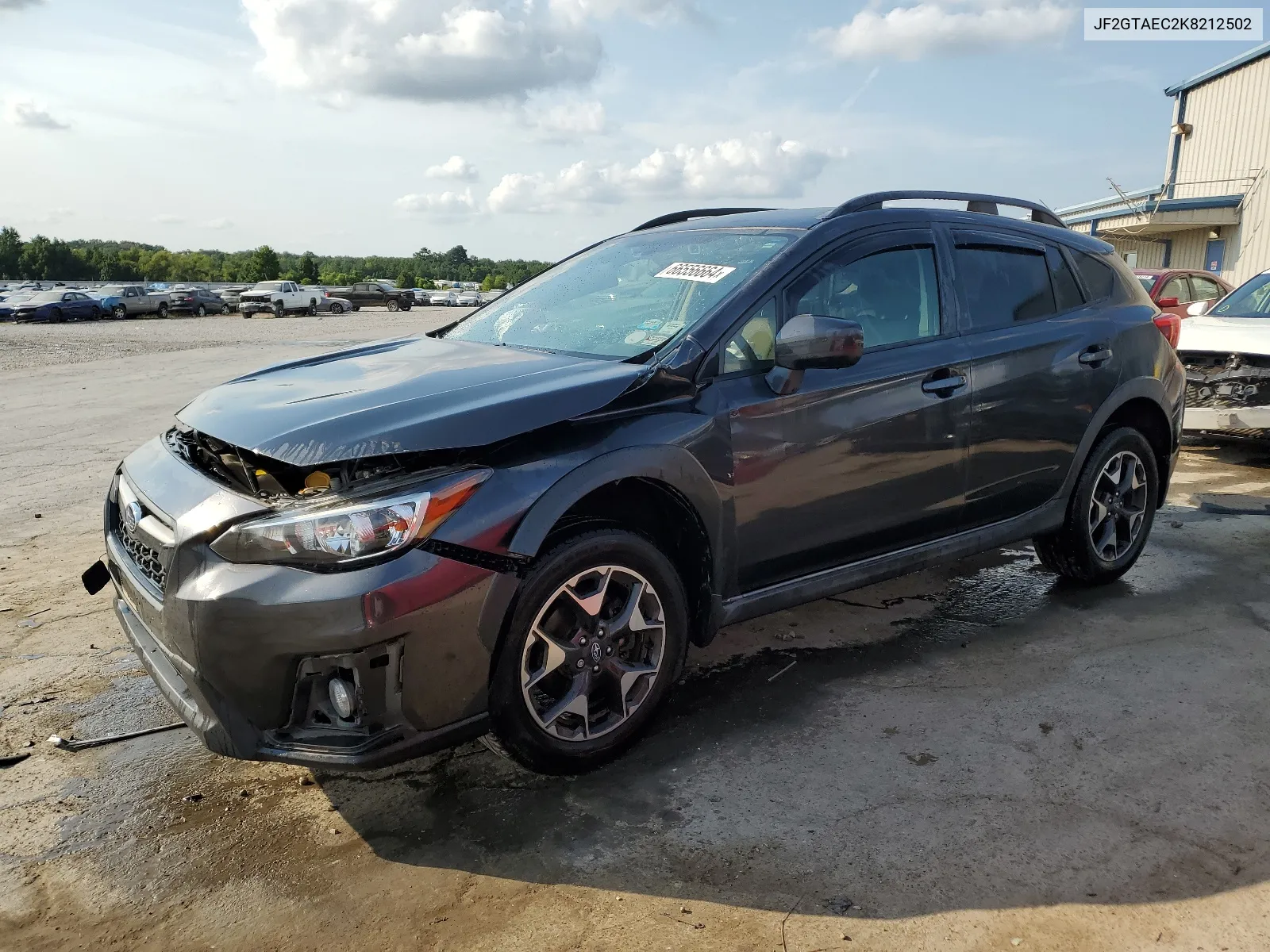 2019 Subaru Crosstrek Premium VIN: JF2GTAEC2K8212502 Lot: 66556664