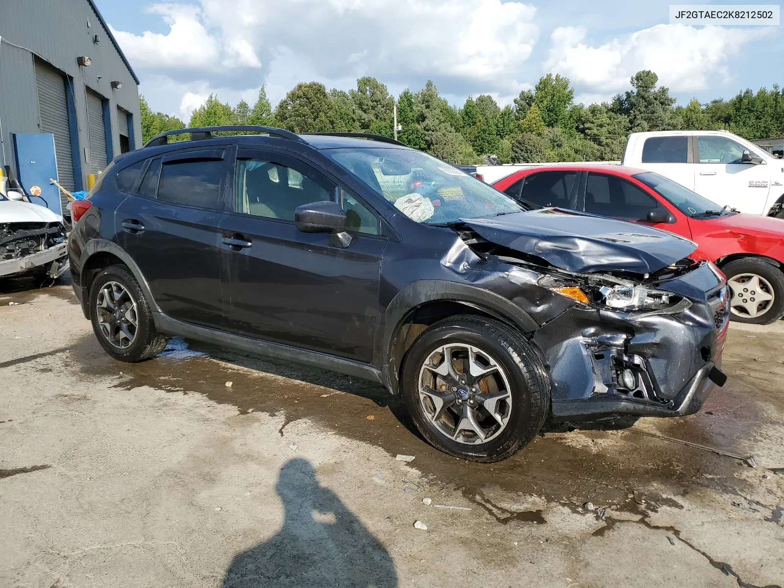 2019 Subaru Crosstrek Premium VIN: JF2GTAEC2K8212502 Lot: 66556664