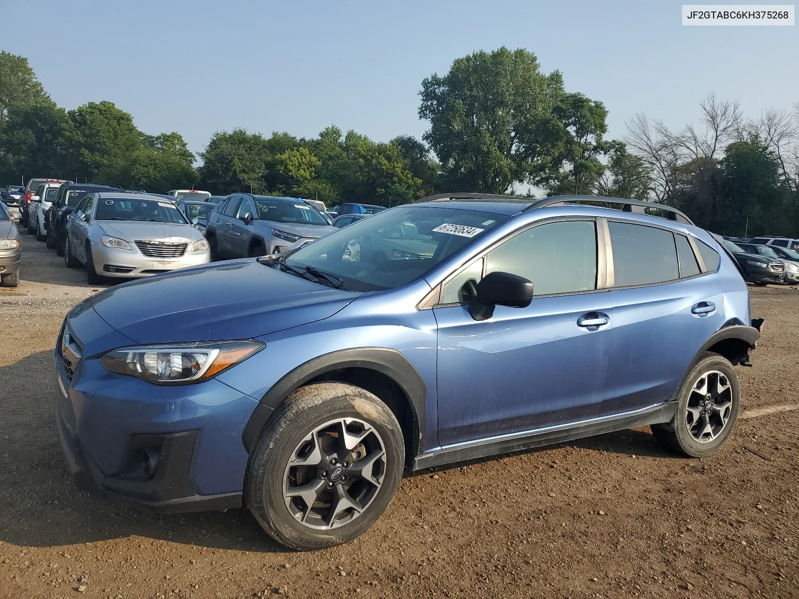 2019 Subaru Crosstrek VIN: JF2GTABC6KH375268 Lot: 67250634