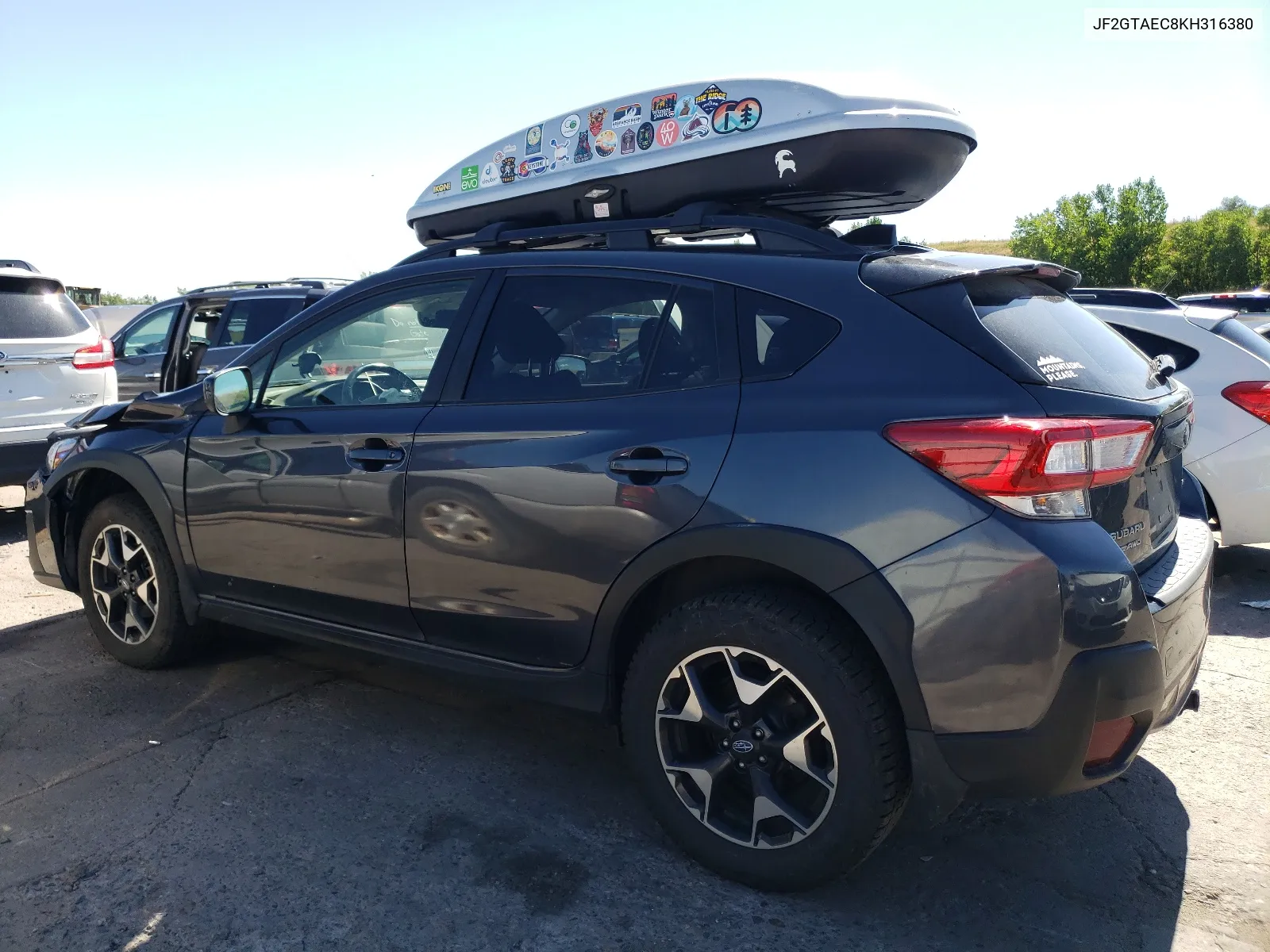 2019 Subaru Crosstrek Premium VIN: JF2GTAEC8KH316380 Lot: 67374074