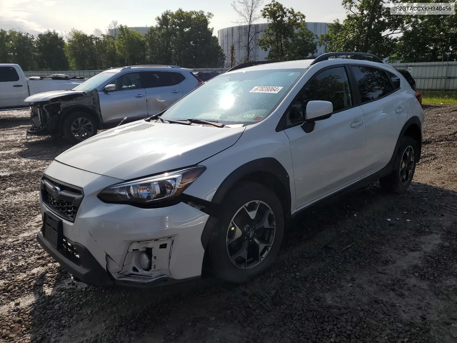 2019 Subaru Crosstrek Premium VIN: JF2GTACCXKH340456 Lot: 67828064