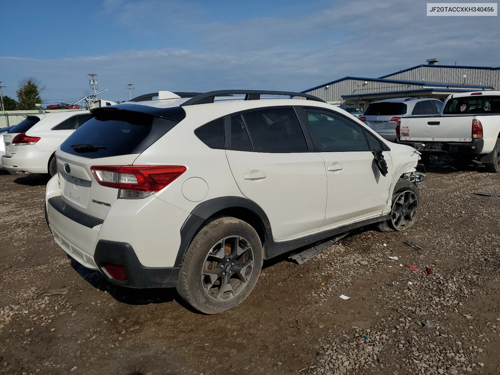 2019 Subaru Crosstrek Premium VIN: JF2GTACCXKH340456 Lot: 67828064