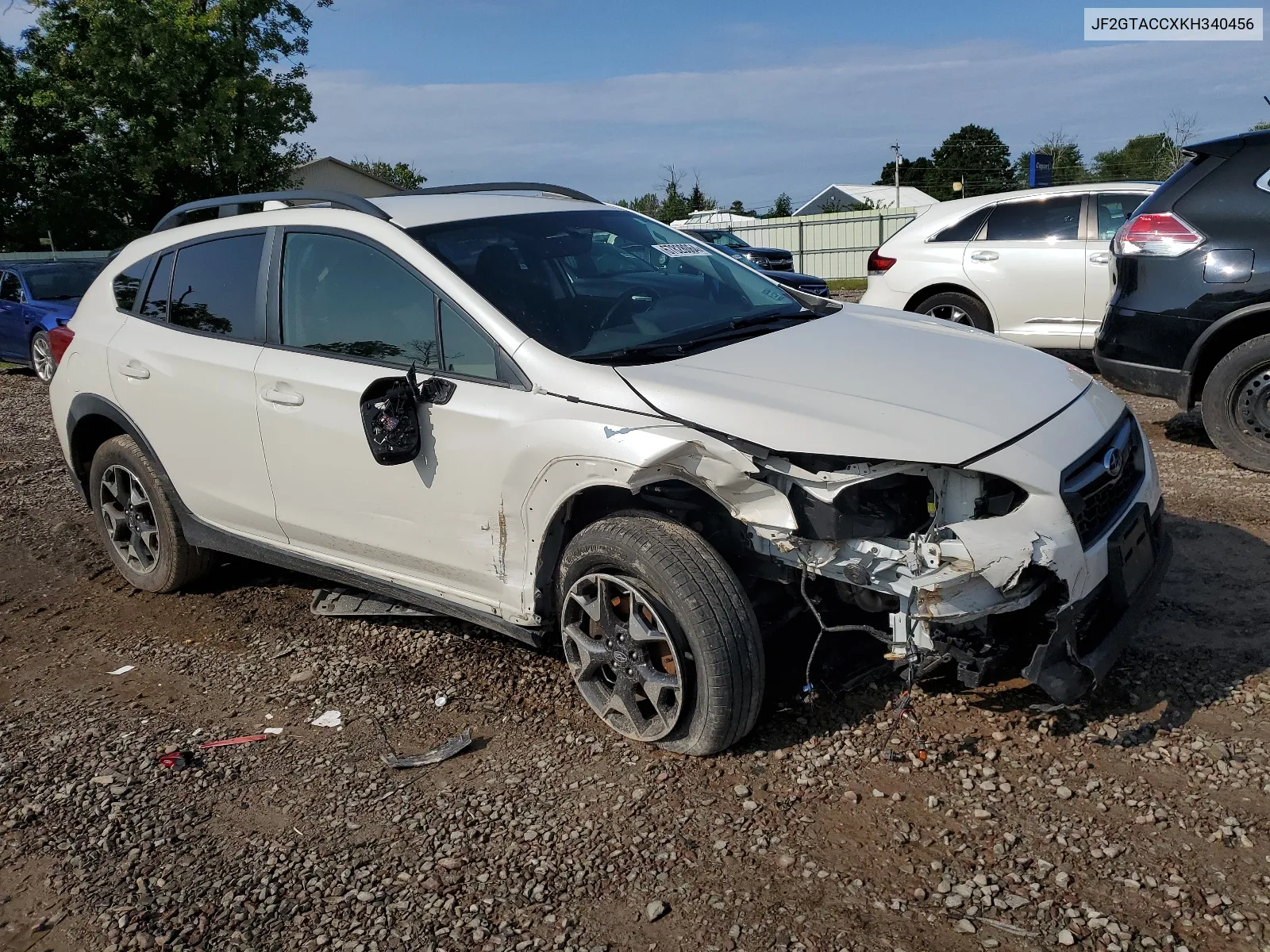 2019 Subaru Crosstrek Premium VIN: JF2GTACCXKH340456 Lot: 67828064