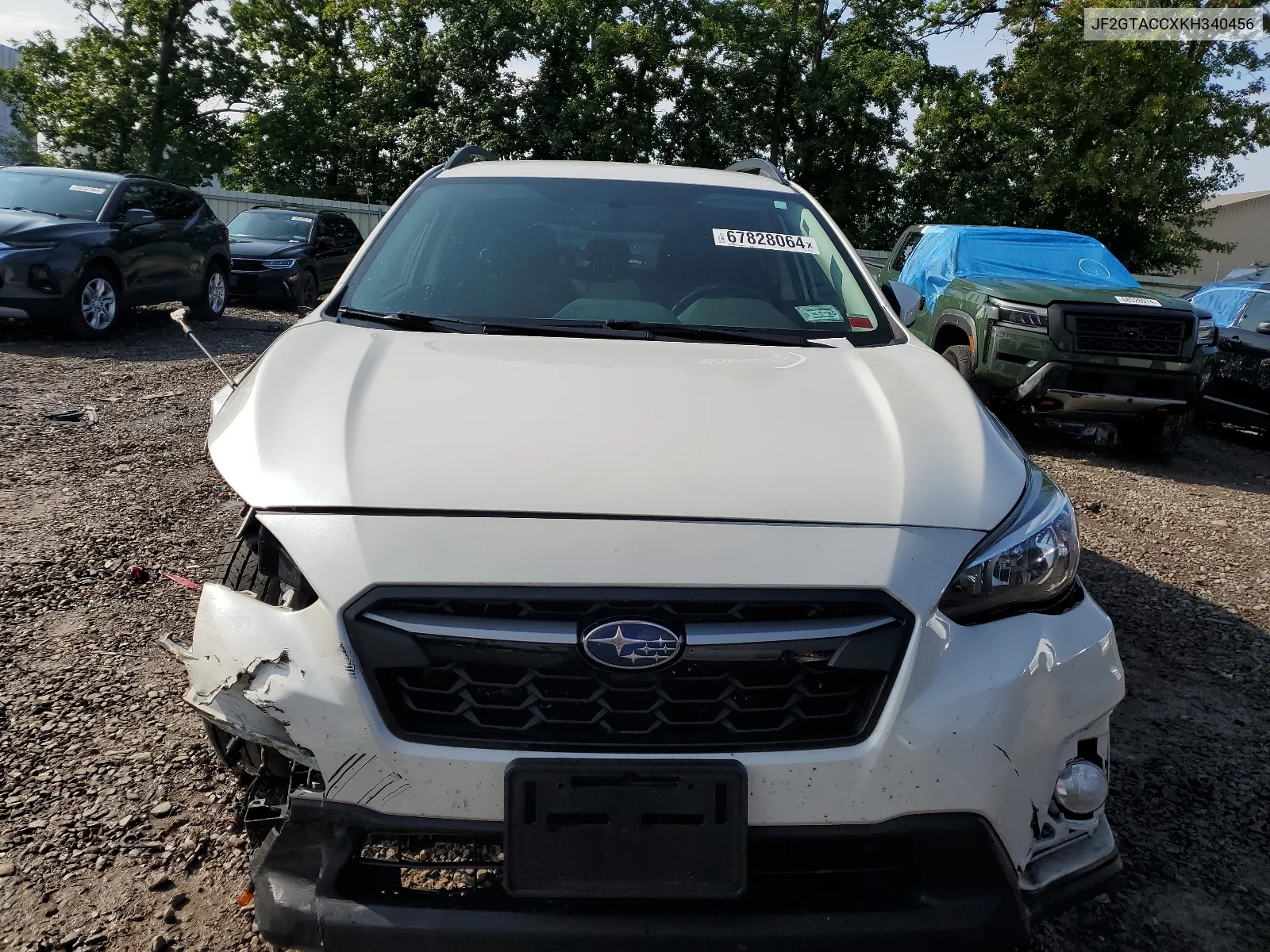 2019 Subaru Crosstrek Premium VIN: JF2GTACCXKH340456 Lot: 67828064