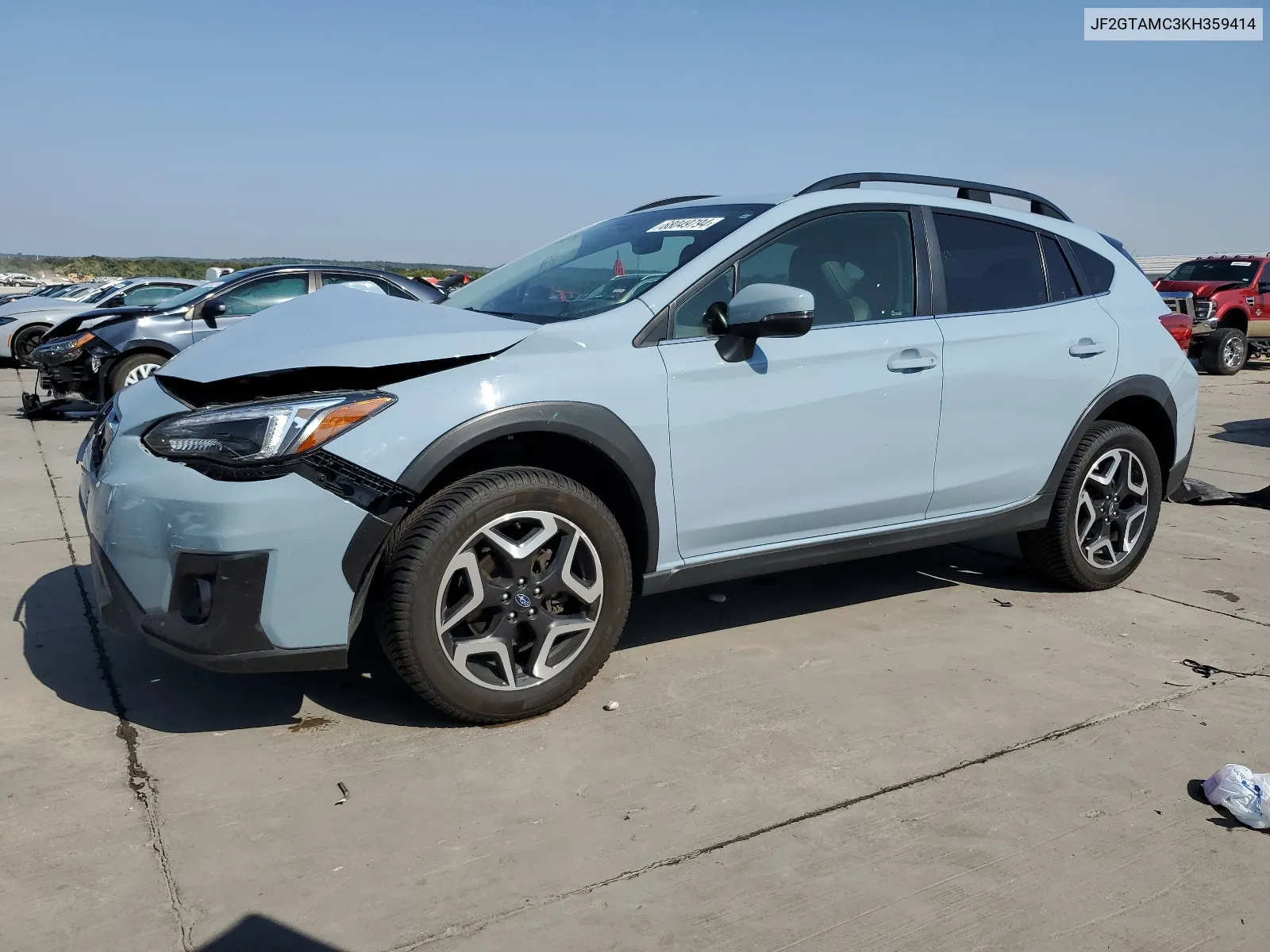 2019 Subaru Crosstrek Limited VIN: JF2GTAMC3KH359414 Lot: 68049794