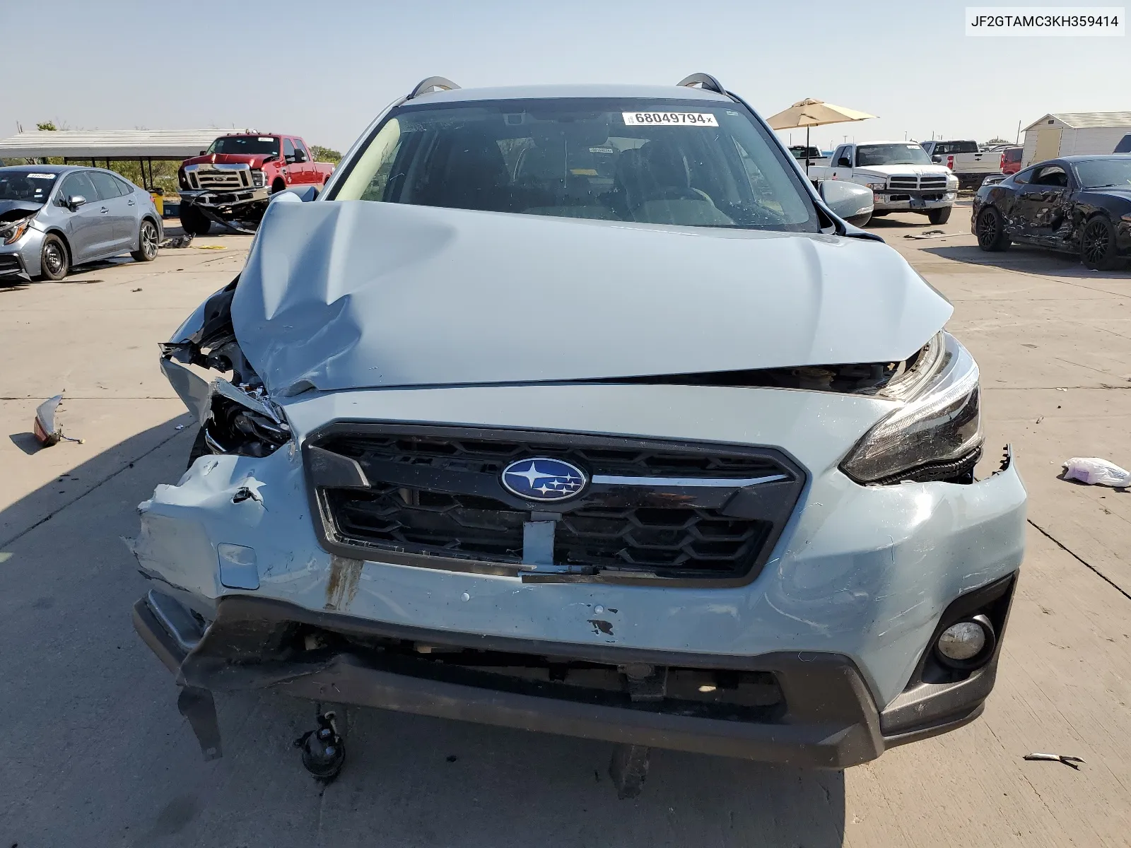 2019 Subaru Crosstrek Limited VIN: JF2GTAMC3KH359414 Lot: 68049794