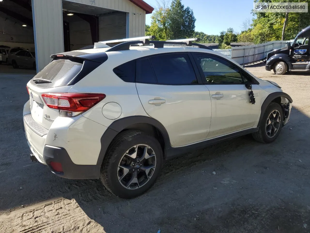 2019 Subaru Crosstrek Premium VIN: JF2GTACCXKG348580 Lot: 68416654