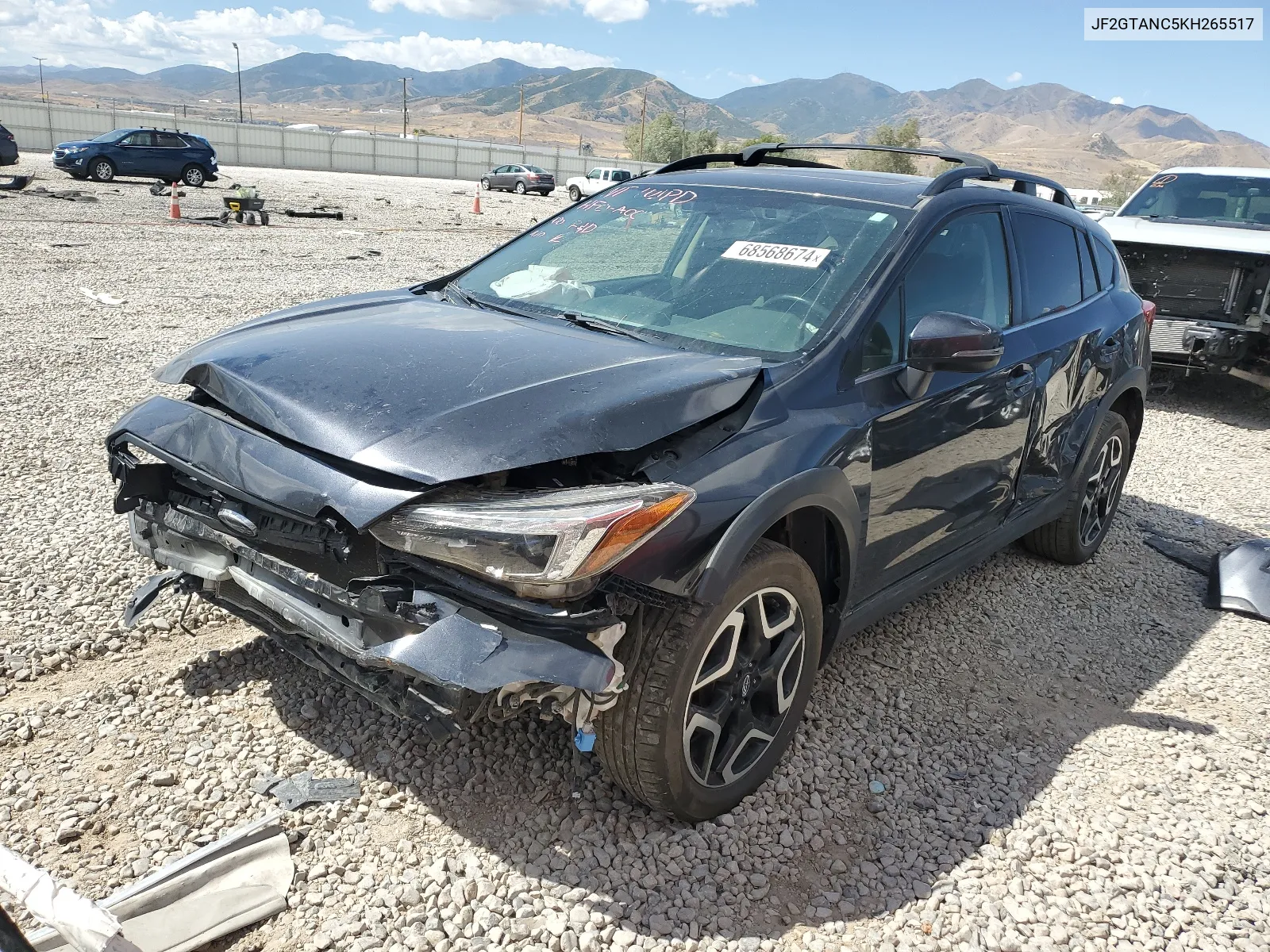 2019 Subaru Crosstrek Limited VIN: JF2GTANC5KH265517 Lot: 68568674