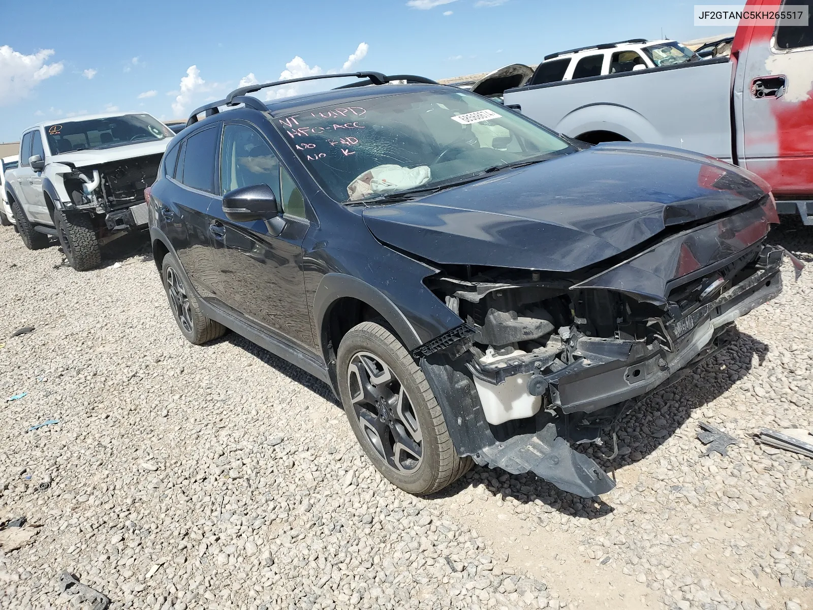 JF2GTANC5KH265517 2019 Subaru Crosstrek Limited