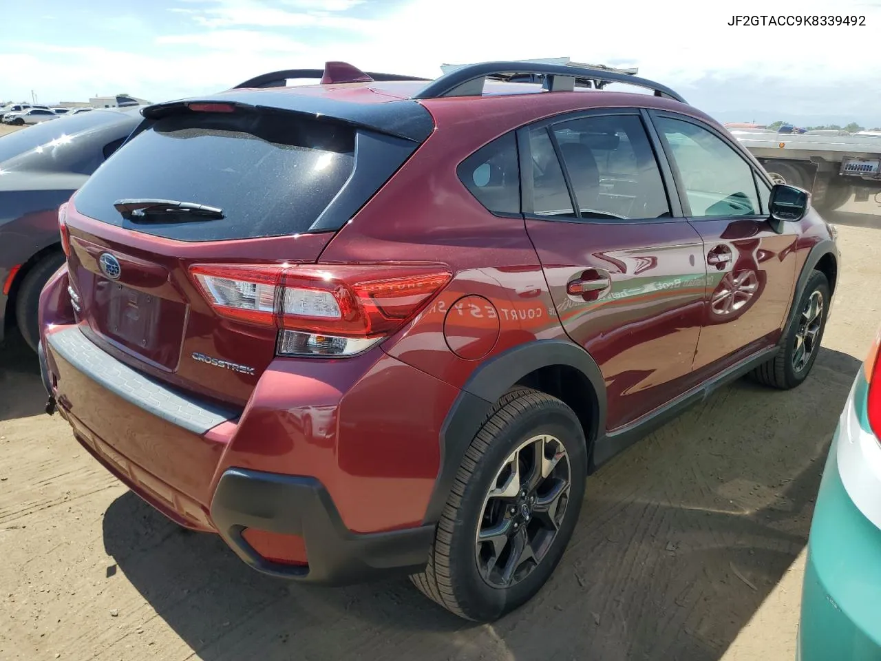 2019 Subaru Crosstrek Premium VIN: JF2GTACC9K8339492 Lot: 68681474