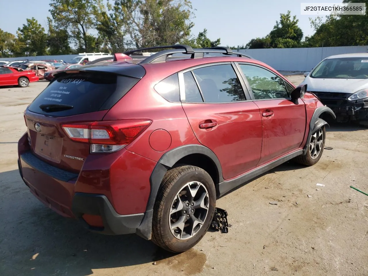 JF2GTAEC1KH366585 2019 Subaru Crosstrek Premium