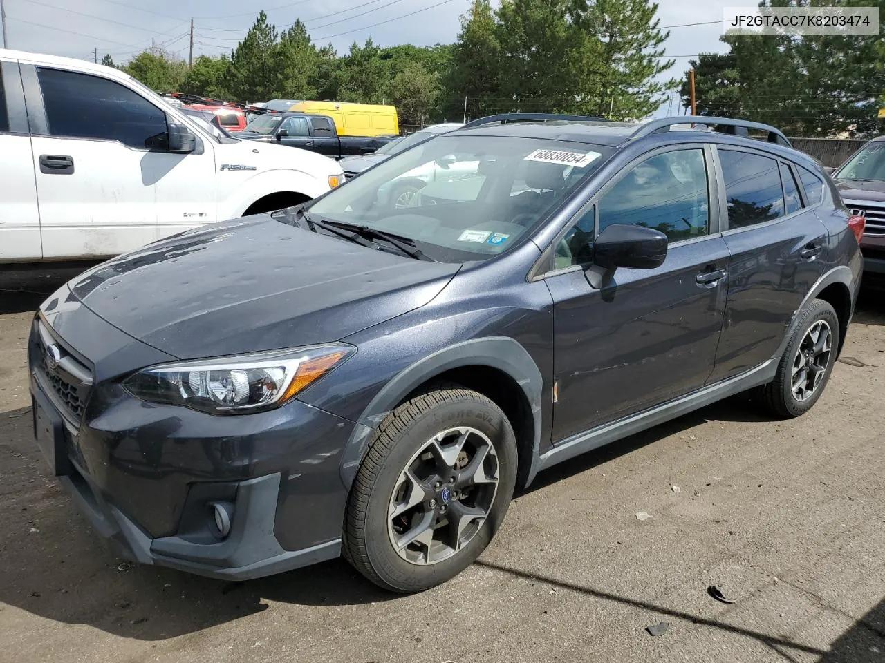 2019 Subaru Crosstrek Premium VIN: JF2GTACC7K8203474 Lot: 68830054