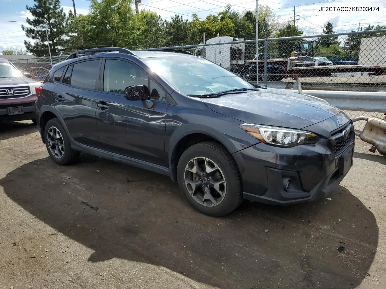 2019 Subaru Crosstrek Premium VIN: JF2GTACC7K8203474 Lot: 68830054