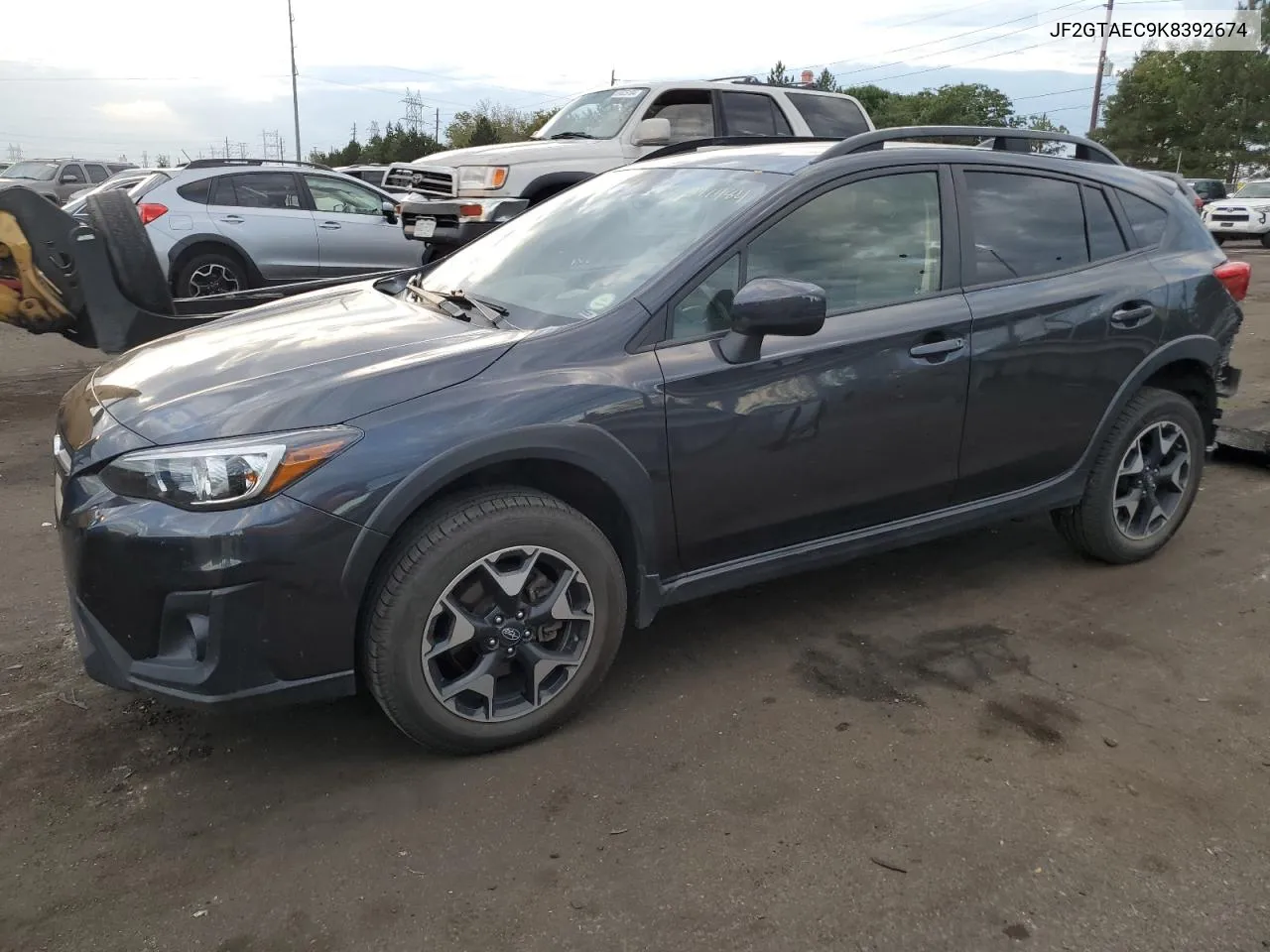 2019 Subaru Crosstrek Premium VIN: JF2GTAEC9K8392674 Lot: 68891984