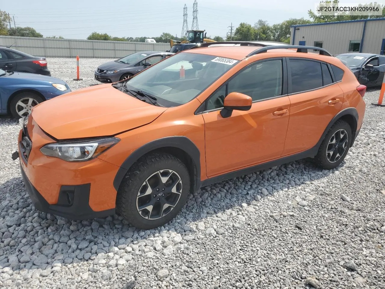 2019 Subaru Crosstrek Premium VIN: JF2GTACC3KH209966 Lot: 69065384