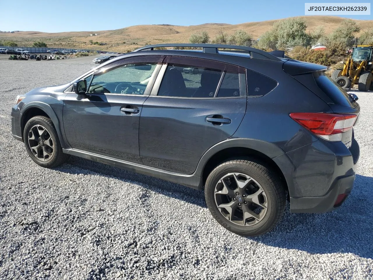 2019 Subaru Crosstrek Premium VIN: JF2GTAEC3KH262339 Lot: 69116664