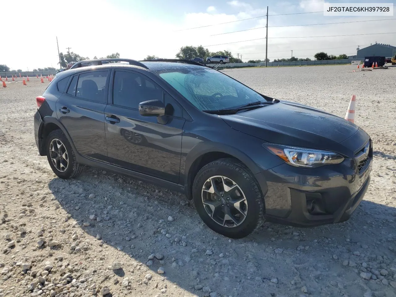 JF2GTAEC6KH397928 2019 Subaru Crosstrek Premium