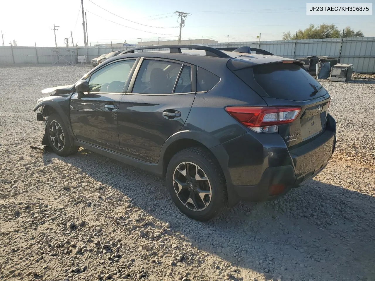 2019 Subaru Crosstrek Premium VIN: JF2GTAEC7KH306875 Lot: 69715924