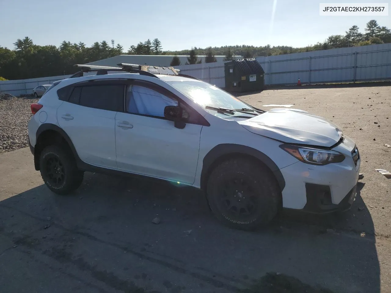 2019 Subaru Crosstrek Premium VIN: JF2GTAEC2KH273557 Lot: 69800904