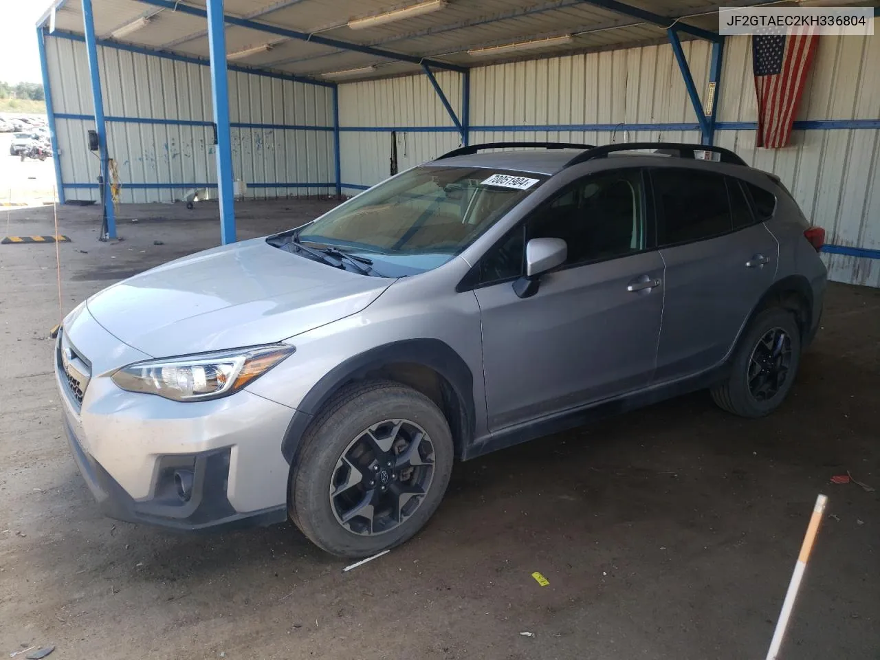 2019 Subaru Crosstrek Premium VIN: JF2GTAEC2KH336804 Lot: 70051904