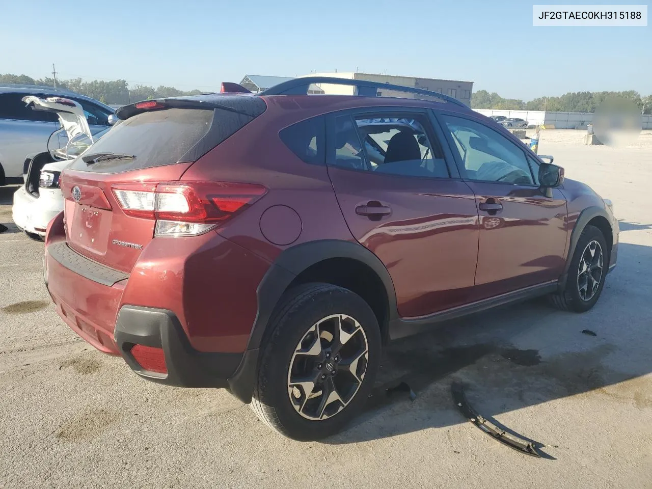 2019 Subaru Crosstrek Premium VIN: JF2GTAEC0KH315188 Lot: 70180154